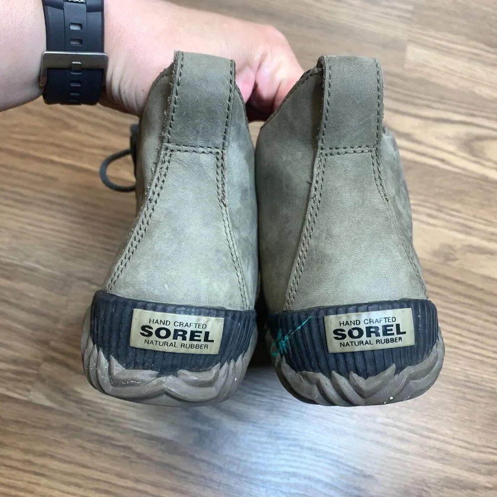 Sorel Womens Size 7.5‎ Out N About Plus NL2133 Boot Alpine Tundra Olive Green